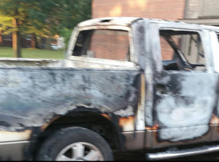 Illustration for article titled Ohio Woman’s Truck Is Burned After Racist Letter Threatened, ‘Don’t Get Burnt Up in There’